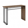 42" Contemporary Waterfall Entryway Console Table