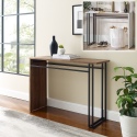 42" Contemporary Waterfall Entryway Console Table