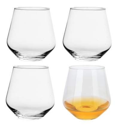 Set of 4 x Whiskey Glasses [301831]