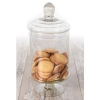 Tall Glass Storage Pot With Lid [234290]