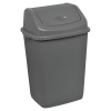 50L Plastic Bin With Swing Lid