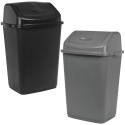 50L Plastic Bin With Swing Lid