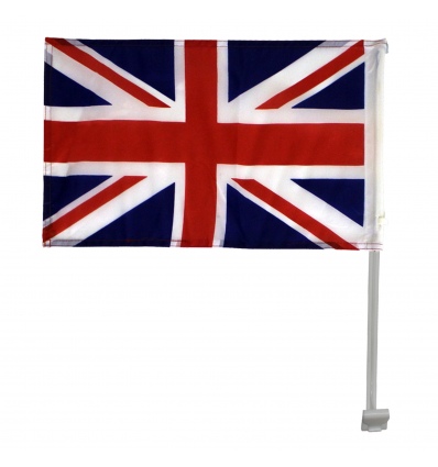 2 x Union Jack Car Flag Tesco (342298)