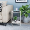 STOLBERG 2 Tier 50cm Metal Side Table