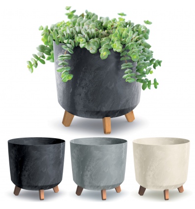 GRACIA TUBUS Plastic Planter With Legs