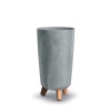 GRACIA TUBUS Tall Slim Plastic Planter With Legs