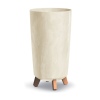 GRACIA TUBUS Tall Slim Plastic Planter With Legs