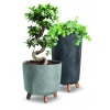 GRACIA TUBUS Tall Slim Plastic Planter With Legs