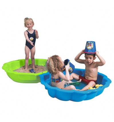 Shell Shaped Plastic Sandpit