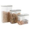 Plastic Sprinkle Jar With Twin Lids