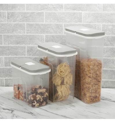 Plastic Sprinkle Jar With Twin Lids