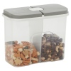 Plastic Sprinkle Jar With Twin Lids