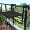 Toronto Adjustable Hanging Balcony Folding Deck Tables