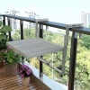 Toronto Adjustable Hanging Balcony Folding Deck Tables