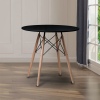 TROMSO 80cm Round Scandi Style Kitchen Table