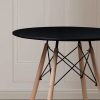 TROMSO 80cm Round Scandi Style Kitchen Table