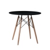 TROMSO 80cm Round Scandi Style Kitchen Table