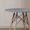 TROMSO 80cm Round Scandi Style Kitchen Table