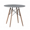 TROMSO 80cm Round Scandi Style Kitchen Table