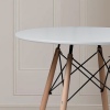 TROMSO 80cm Round Scandi Style Kitchen Table