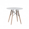 TROMSO 80cm Round Scandi Style Kitchen Table