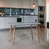 TROMSO 110cm Rectangle Scandi Style Kitchen Table