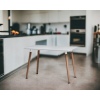 TROMSO 110cm Rectangle Scandi Style Kitchen Table