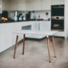 TROMSO 110cm Rectangle Scandi Style Kitchen Table