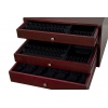 4 Section Wooden Cutlery Box
