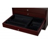 4 Section Wooden Cutlery Box