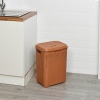 55L Plastic Rattan Laundry Basket