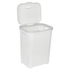 55L Plastic Rattan Laundry Basket