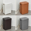 55 L Plastic Rattan Laundry Basket