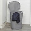 65L Plastic Laundry Basket With Lines