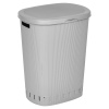 65L Plastic Laundry Basket With Lines