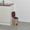 40L Slim Pedal Bin With Insert [001537]