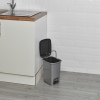 40L Slim Pedal Bin With Insert [001537]