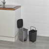 40L Slim Pedal Bin With Insert [001537]