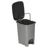 40L Slim Pedal Bin With Insert [001537]