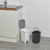 40L Slim Pedal Bin With Insert [001537]