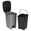 40L Slim Pedal Bin With Insert [001537]