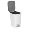 40L Slim Pedal Bin With Insert [001537]