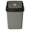 Plastic Bin With Swing Lid