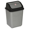 Plastic Bin With Swing Lid