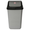 Plastic Bin With Swing Lid