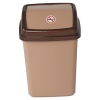 Plastic Bin With Swing Lid