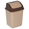 Plastic Bin With Swing Lid