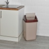 Plastic Bin With Swing Lid