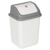 Plastic Bin With Swing Lid