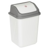 Plastic Bin With Swing Lid